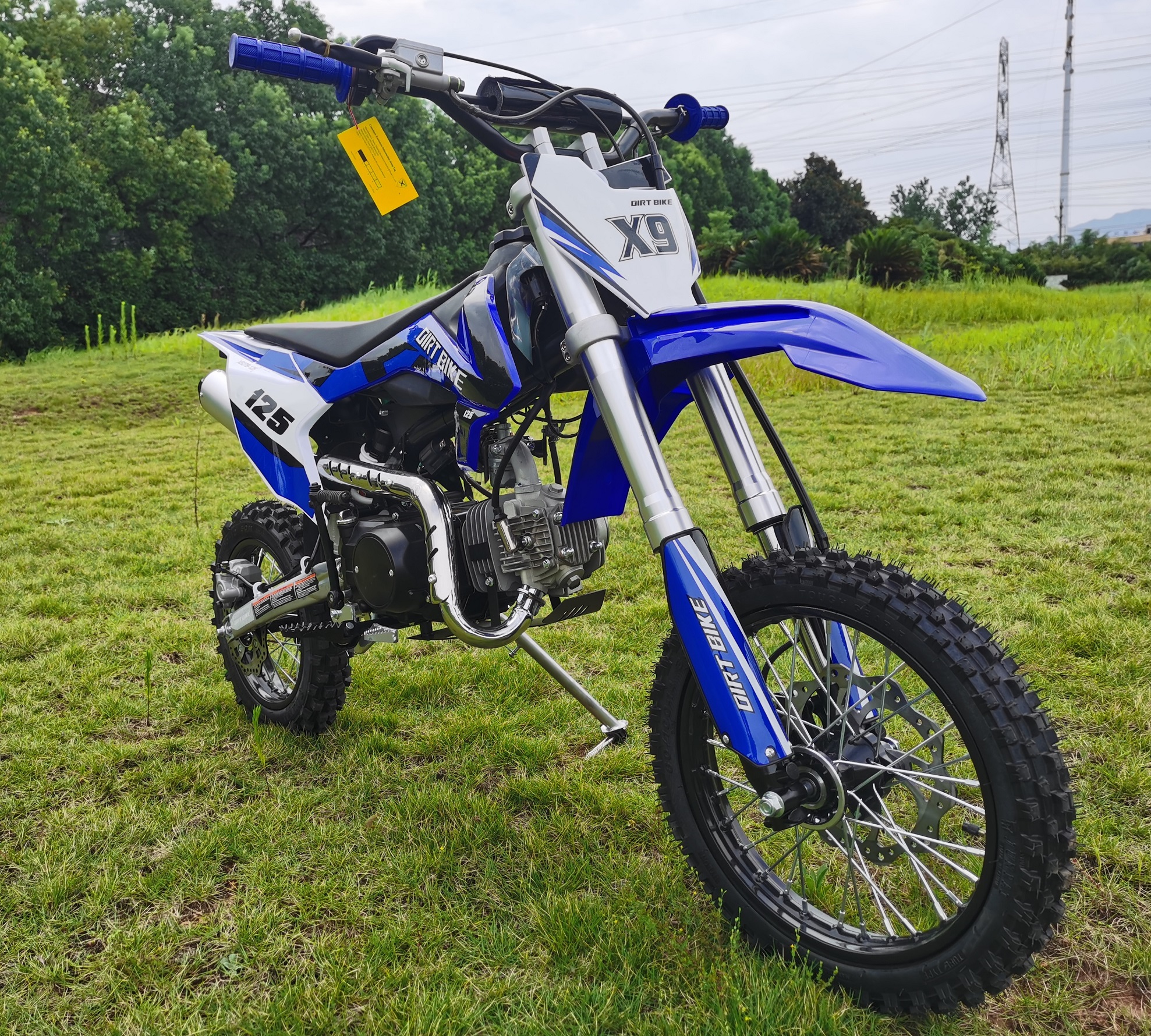 DG 02 dirt bike, the dirt bike family's fully documented model