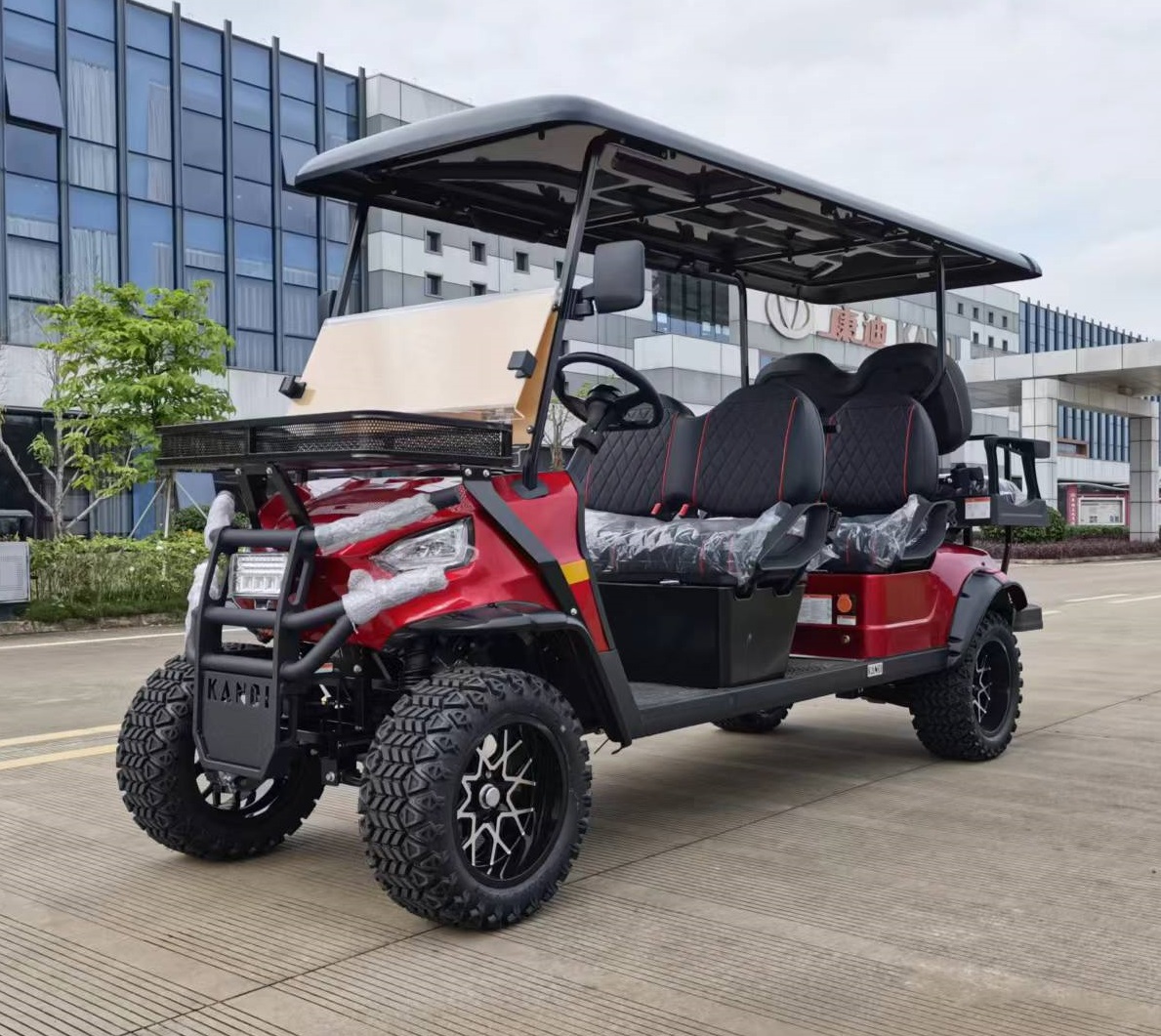 KK 08E electric golf cart listed by Kuke Sports